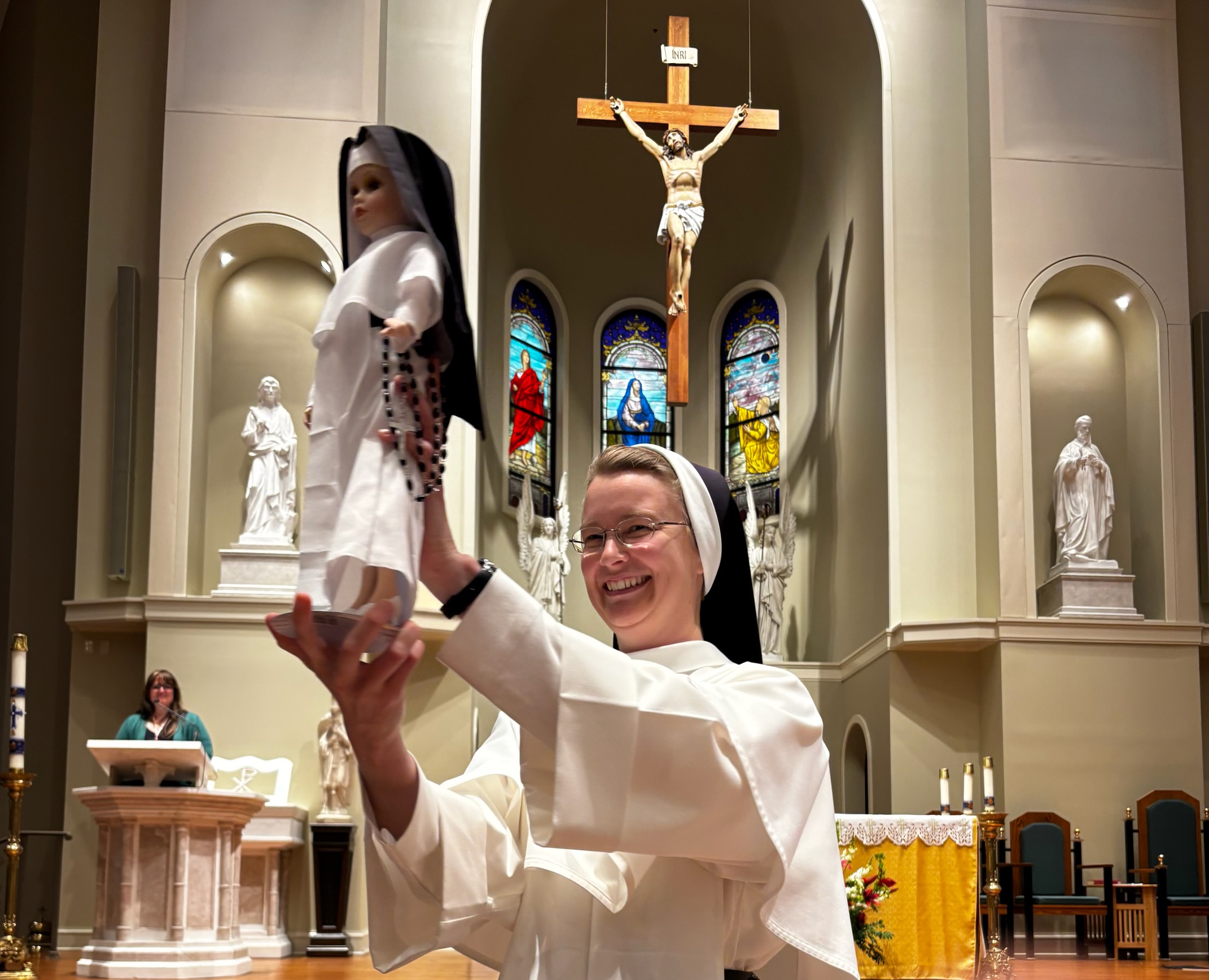 Sister shows the Belle 2