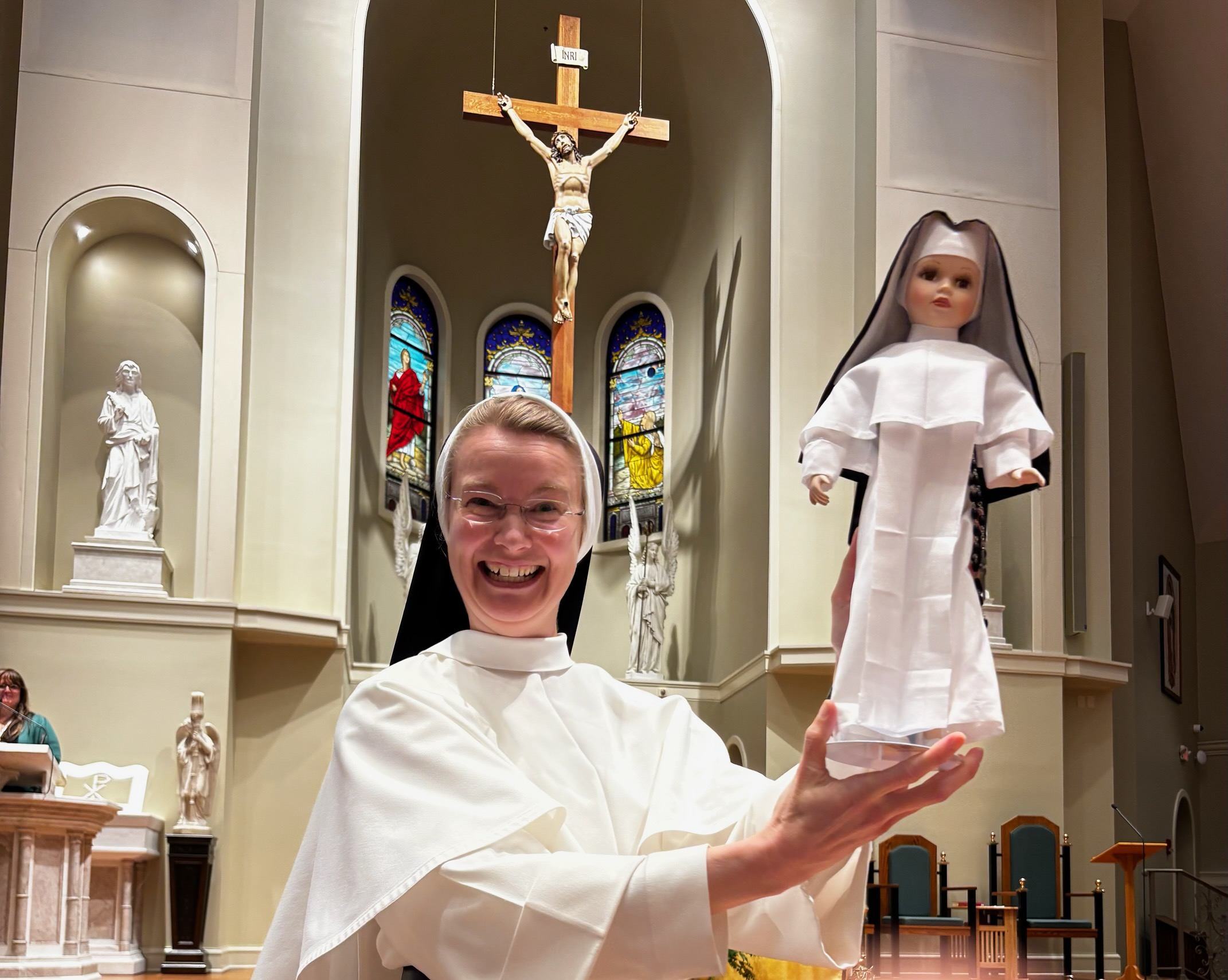 Sister shows the Belle 2